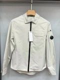 Men's Casual Fashion Lens Zipper Jacket 2024 Autumn Long Sleeve Hooded Sweatshitrt Pocket Loose Street Male Sports Hooides Coat