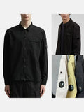 Men's Casual Fashion Lens Zipper Jacket 2024 Autumn Long Sleeve Hooded Sweatshitrt Pocket Loose Street Male Sports Hooides Coat