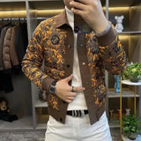 FOESCE Men's Down Jacket Short Male Padded Coats Winter Padding Korean Luxury Clothing Parkas Fashion 2024 Models Hot Cheap Clothes Y2k
