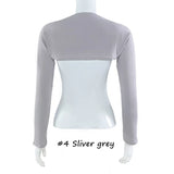 FOESCE Muslim Women's Elastic Modal Cotton Jersey Bolero Sleeve Long Arm Cover Shrug Shoulder Oversleeve Suncreen Wear Under T- shirt