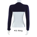 FOESCE Muslim Women's Elastic Modal Cotton Jersey Bolero Sleeve Long Arm Cover Shrug Shoulder Oversleeve Suncreen Wear Under T- shirt