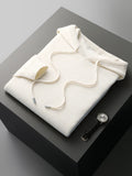 FOESCE New Autumn Winter Men's Cashmere Hoodie Sweater 100% Merino Wool Hooded Pullover Large Size Knitwear Quality Soft Casual Jumpers