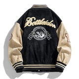 FOESCE New Baseball Jacket Men Fashion Embroidered Jackets Coats High Street Outwear Man Bomber Jacket Hip Hop Clothing Top