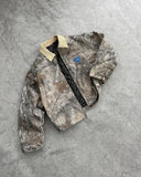 FOESCE New Harajuku Hip-hop Gothic Akimbo Fashion Camouflage Leaf Loose Coats Jacket Mens Y2K Retro Couple Casual American Streetwear