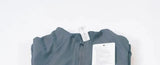 FOESCE New Patter  Defines Women Sport Jacket Tight-fitting Thin Sportswear Coat Training Running Gym Yoga Solid Color Cardigan Jackets