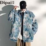 FOESCE New Thin Printed Jacket Men Casual Fashion Brand Trendy Versatile Baseball Wear