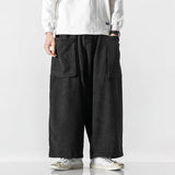 FOESCE Oversized Men's Casual Trousers Streetwear Harem Pants Fashion Men Woman Long Pants Loose Male Sweatpants Harajuku Plus Size 5XL