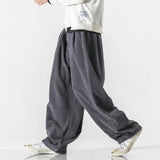 FOESCE Oversized Men's Casual Trousers Streetwear Harem Pants Fashion Men Woman Long Pants Loose Male Sweatpants Harajuku Plus Size 5XL