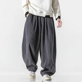 FOESCE Oversized Men's Casual Trousers Streetwear Harem Pants Fashion Men Woman Long Pants Loose Male Sweatpants Harajuku Plus Size 5XL