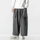 FOESCE Oversized Men's Casual Trousers Streetwear Harem Pants Fashion Men Woman Long Pants Loose Male Sweatpants Harajuku Plus Size 5XL