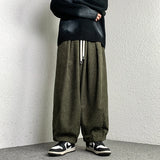 FOESCE Oversized Men's Casual Trousers Streetwear Harem Pants Fashion Men Woman Long Pants Loose Male Sweatpants Harajuku Plus Size 5XL