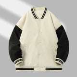 Retro American Style Oversize Baseball Jacket For Men And Women Spring Autumn Fashion Brand High Street Loose Fit Jacket