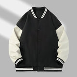 Retro American Style Oversize Baseball Jacket For Men And Women Spring Autumn Fashion Brand High Street Loose Fit Jacket