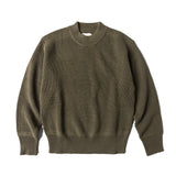 Rugged Bronson 1930s Seaman's Sweater Mock Neck Woolen Men's Jumper Knitwear