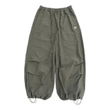 FOESCE Deeptown Y2k Harajuku Vintage Parachute Pants Women Oversize Baggy Hippie Streetwear Pleated Joggers Trousers Kpop 90s Aesthetic