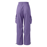 Harajuku Oversized Cargo Parachute Pants Men Streetwear Vintage Y2k Hip Hop Wide Leg Joggers Baggy Casual Sweatpants Techwear