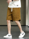 Foesce New Summer Men's Shorts 8XL Plus Size Drawstring Baggy Sweatshorts Male Wide Breeches Pants Men Short Sweatpants Streetwear