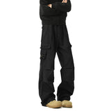 FOESCE Men Cargo Pants Men Casual Multi-Pocket Cotton Overall Trousers Easy Wash outdoors Army Green Joggers Pants Male Dropshipping