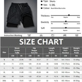 FOESCE Y2K Performance Shorts Men Spider Printed GYM Casual Sports Compression Shorts Workout Running Mesh 2 In 1 Sport Short Pants