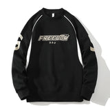 Foesce Long sleeved T-shirt for men's spring and autumn season ins trendy brand loose pullover sweater for autumn wear, versatile for m