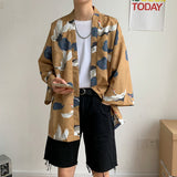 FOESCE Japanese shirt men kimono Chinese kimono geisha new arrival Japanese street clothing harajuku kimono