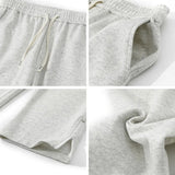 FOESCE Grey Black Sweatpants Men Fashion Oversized Wide Leg Pants Men Streetwear Loose Straight Sports Pants Mens Joggers Trousers