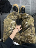 Snake Animal Print Camouflage Pants for Men Wide Leg Jeans Demin Trousers Male Streetwear  Hip Hop Vintage Casual