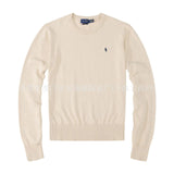 FOESCE Autumn/Winter New Men's Sweater Casual Slims Round Neck Pure Cotton Knitted Top Smooths Your Silhouette Male Pullover