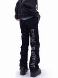 FOESCE American Style Vibe Pants High Street Fashion Brand Jiangsu Zhejiang Shanghai Wear Yabi Windbreak Hole Jeans Men's Slim Fit Slim