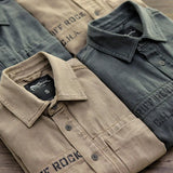 New 100% Cotton Military Shirt Men Long Sleeve Casual Dress Shirt Male Cargo Work Shirts With Embroidery