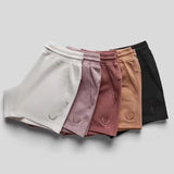 FOESCE Summer Men New Embroidery logo shorts Fitness Gyms Shorts Running Cotton Short Pants Male Jogger Workout Brand sports shorts