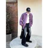FOESCE 2025 Trendy Paint Dot Loose Dad Pants Black Grey Casual Pants streetwear hiphop denim jeans men men's pantalon homme jean