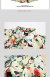 FOESCE 2025 Hawaii floral shirt men's new summer travel youth couple short sleeved shirt thin short sleeved shirt men's