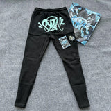 FOESCE Sy UK Fashion Street Tracksuit y2k Harajuku Men's / Women's Casual Loose Hoodies Pants Hip Hop Sportswear Tops Sports Trousers