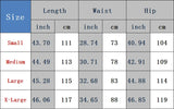 FOESCE Men Jeans Patchwork Multi-Pocket Couple Loose Denim Pants Beggar Style High Street Trendy Casual Male Streetwear