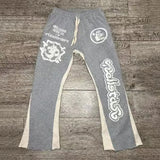 High street American style fashion sweatpants punk hip hop Harajuku gothic grunge mens trousers Y2K retro rock casual streetwear