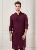 FOESCE Muslim Robe Pakistan Muslim Islamic Clothing  Muslim Sets Muslim Men Clothing 2025 Arabic Style Fashion Simple Long Men's Shirt