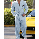FOESCE 2025 Formal Suit for Men Wedding Luxury Fashion Suit Dress  2 Piece Modern Men's Suits Men Clothing Terno Masculino Completo