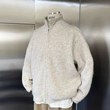 FOESCE Autumn Cardigan Men's Knit Cardigans Knitwear Korean Popular Clothes Mens Clothing Sweater for Men Cárdigan Winter Man Sweater
