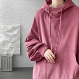 FOESCE Autumn Stand Collar Hoodies Sweatshirts Men Woman Fashion Pink Black Khaki Hip Hop Hoody Male Brand Casual Loose Tops