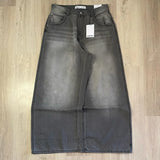 Foesce Y2K Harajuku New Punk Feng Shui Washing Old Baggy Jeans Female Streetwear Dance Popular Casual Joker High Waist Wide Leg Pants
