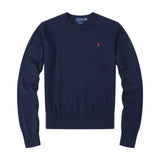 FOESCE Autumn/Winter New Men's Sweater Casual Slims Round Neck Pure Cotton Knitted Top Smooths Your Silhouette Male Pullover