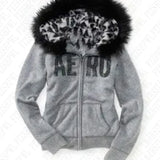 Winter Fashion Plush patchwork Loose Letter Printing Streetwear Hoodie Zipper Pocket Grey Pure Colour Outerwear Y2K Men Clothes
