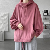 FOESCE Autumn Stand Collar Hoodies Sweatshirts Men Woman Fashion Pink Black Khaki Hip Hop Hoody Male Brand Casual Loose Tops