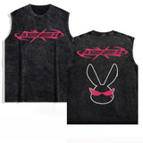 FOESCE 2025 Ateez Europe Tour Towards The Light Tops Men Women's Clothing Korean Fashion Hip Hop T-shirt Cotton Vintage Washed Tank Top