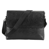 FOESCE Travel Bags PU Leather Handbag Adjustable Travel Shoulder Bag Cross Body Bag Mens Carry Bag Tote Bag Large Capacity Handbag