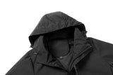 FOESCE High Quality New Spring and Autum Men's Business Casual Hooded Sport Jacket Hooded Zipper Jacket for Man Cotton Coat Windbreaker