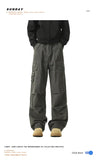 FOESCE Men Cargo Pants Men Casual Multi-Pocket Cotton Overall Trousers Easy Wash outdoors Army Green Joggers Pants Male Dropshipping