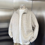 FOESCE Autumn Cardigan Men's Knit Cardigans Knitwear Korean Popular Clothes Mens Clothing Sweater for Men Cárdigan Winter Man Sweater