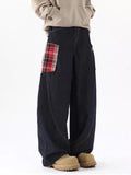 FOESCE New Loose American Style High Street Vibe Wide-leg Jeans Trousers Men and Women Washed Loose Denim Pants S-3XL Baggy Jeans Women